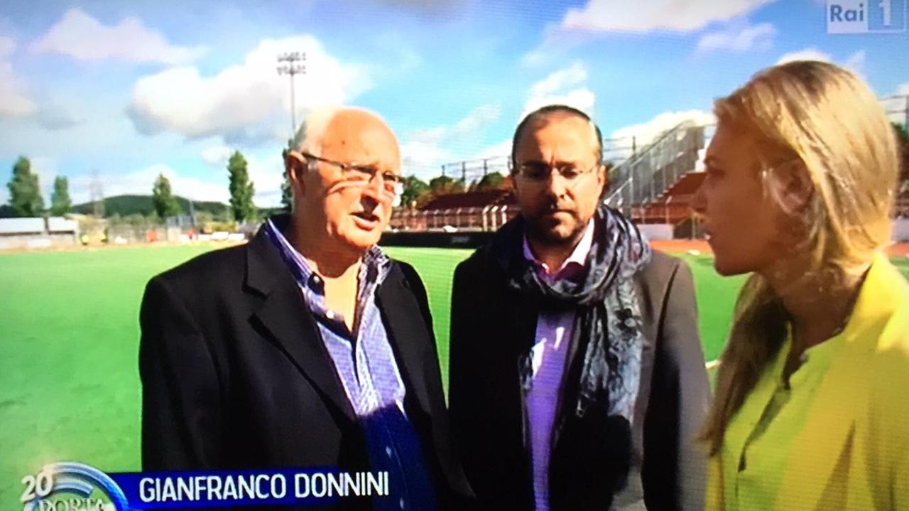 Gianfranco Donnini e Matteo Franconi intervistati a Porta a Porta