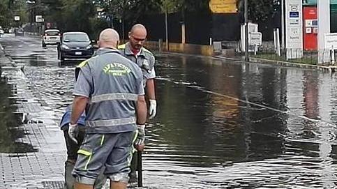 Sottopasso in tilt per l'acqua: il generatore non funziona