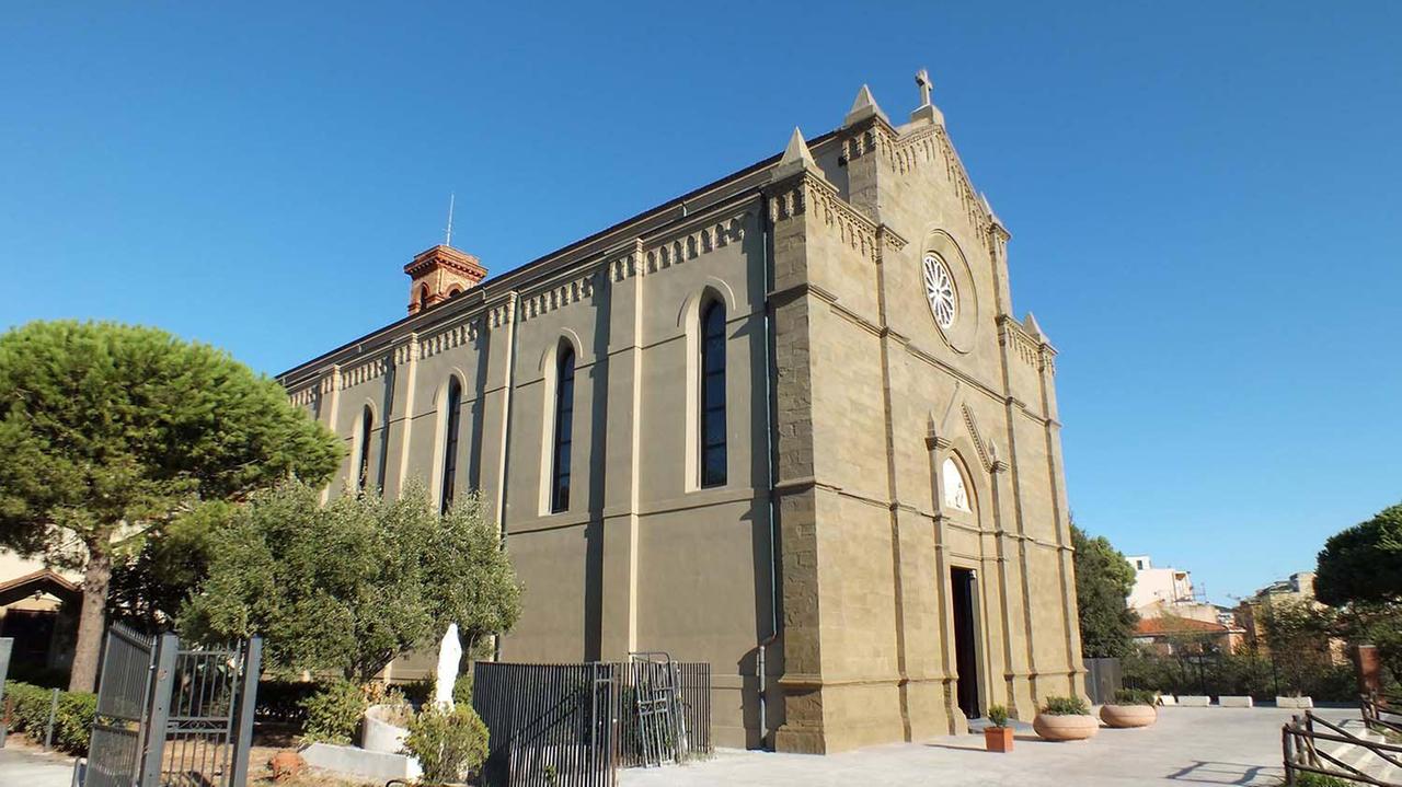 Un'immagine della chiesa dell'Immacolata com'è ora (foto Paolo Barlettani)