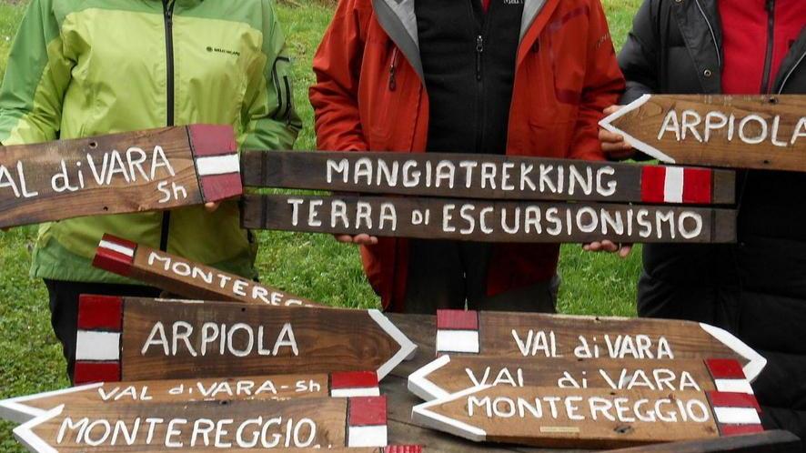 Mangia Trekking sulla via del testarolo