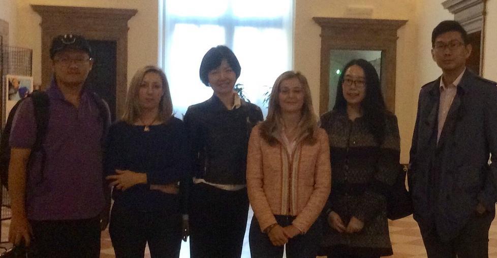 Delegazione del Guangdong in visita per un documentario