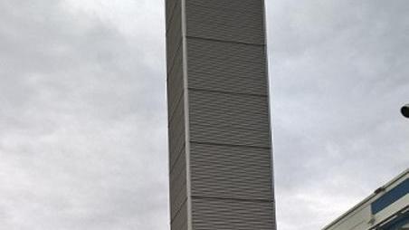 Sui silos dell’Ursa le “acrobazie” dei vigili del fuoco