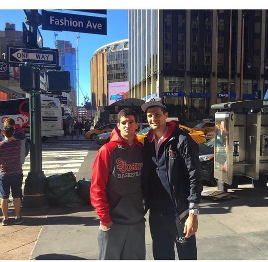 Mussini e Cincia, abbracci a New York 