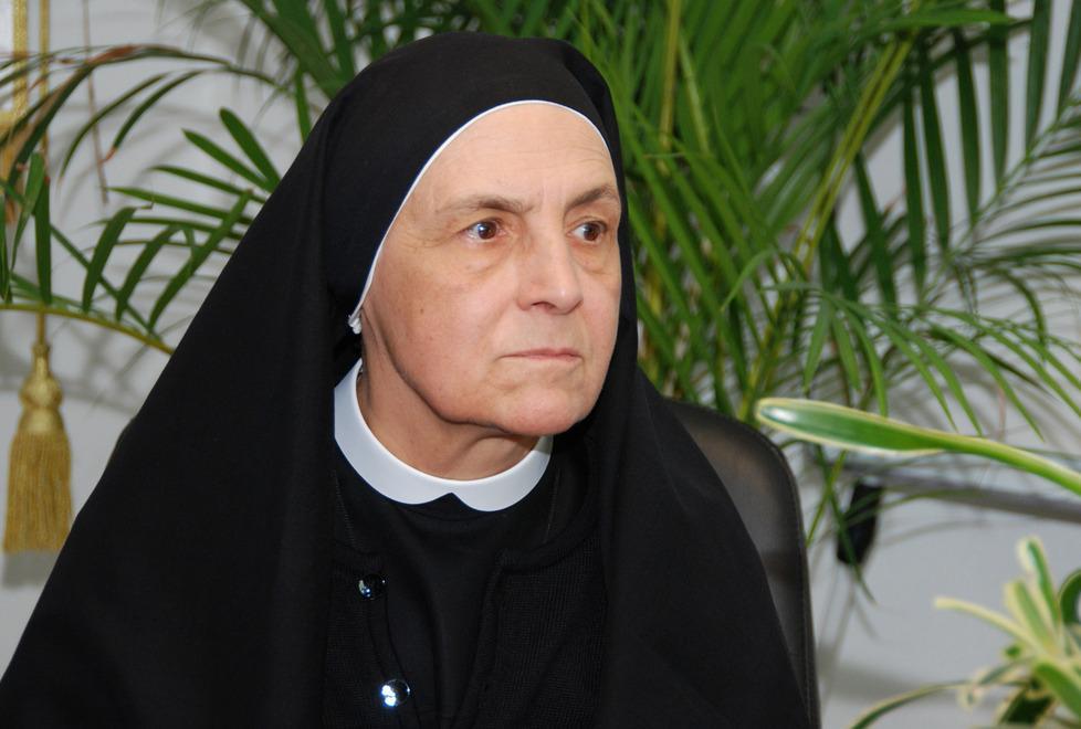 Suor Luigia Leoni, direttrice della Caritas diocesana