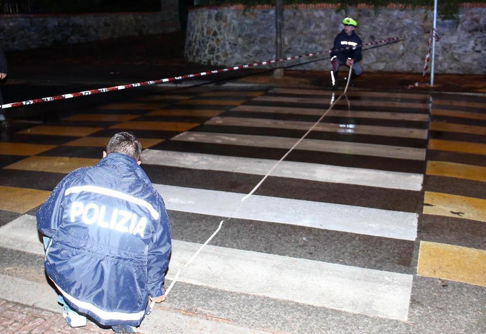 Il dosso di viale Adua dove si è verificato l'incidente mortale