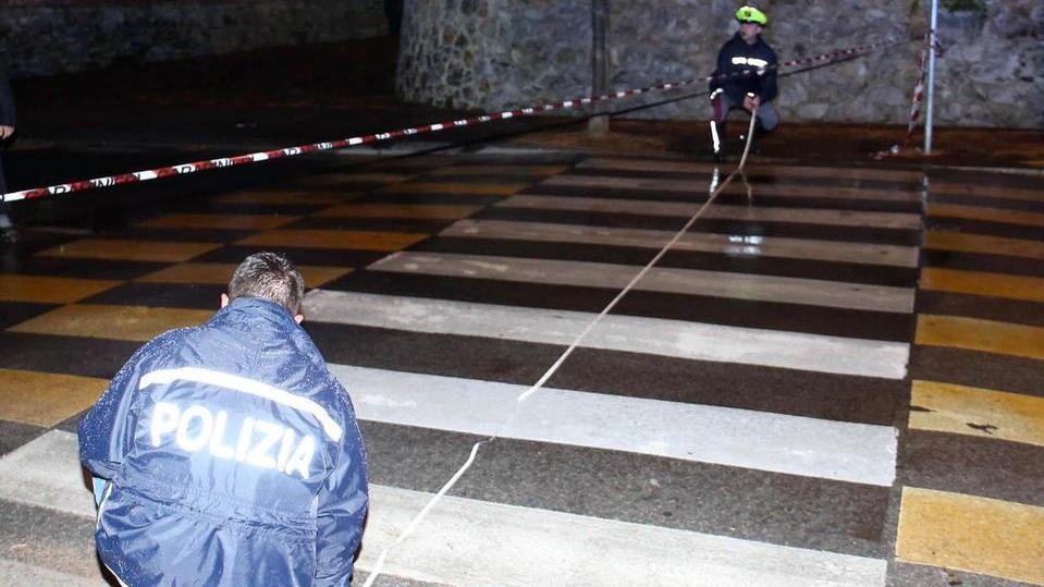 Il dosso di viale Adua dove si è verificato l'incidente mortale