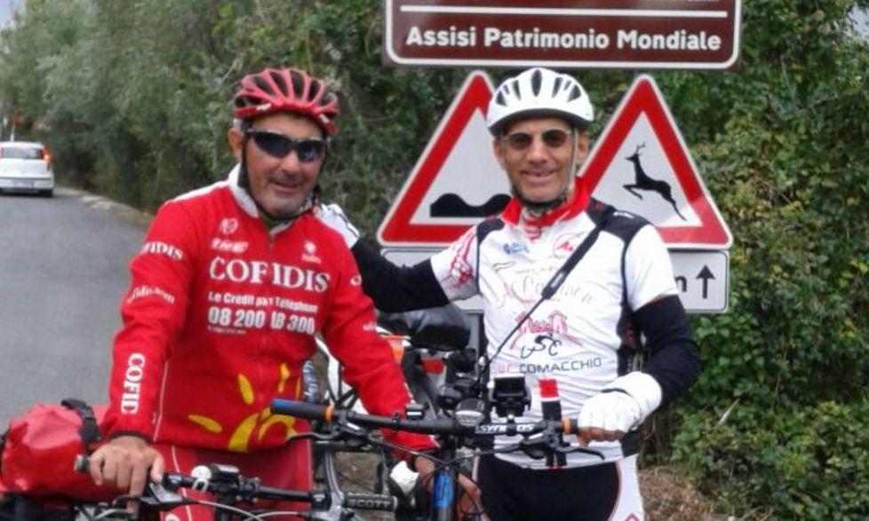 Da Comacchio ad Assisi in bicicletta 