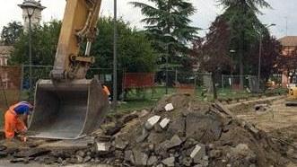 Partiti i lavori di restyling di alcune vie del centro