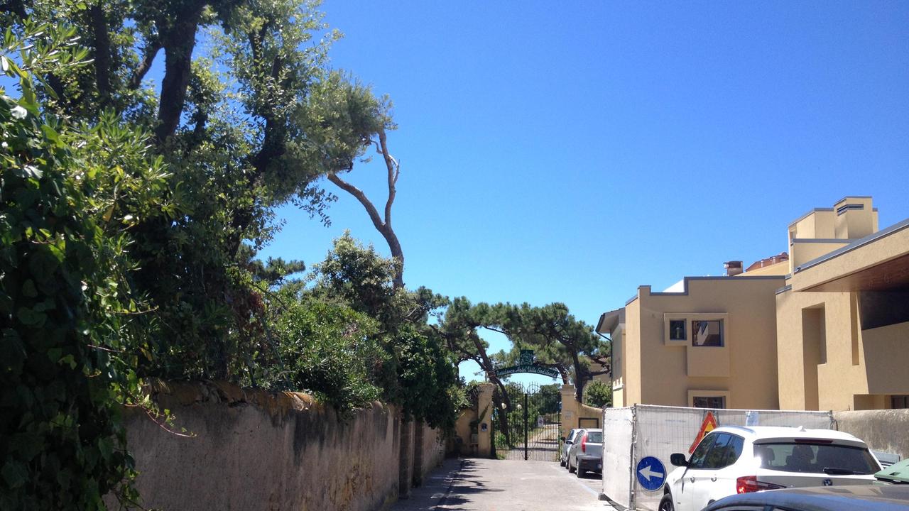 La strada che porta a villa Godilonda