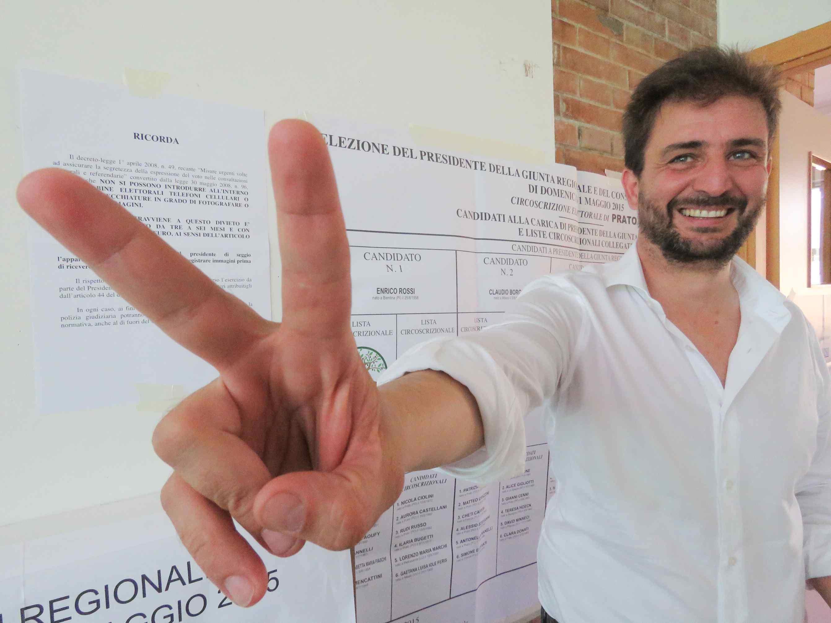 Il consigliere regionale Nicola Ciolini