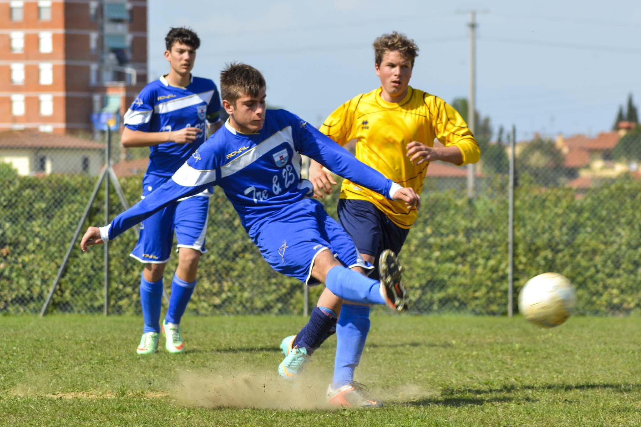 Una partita di calcio giovanile (archivio)