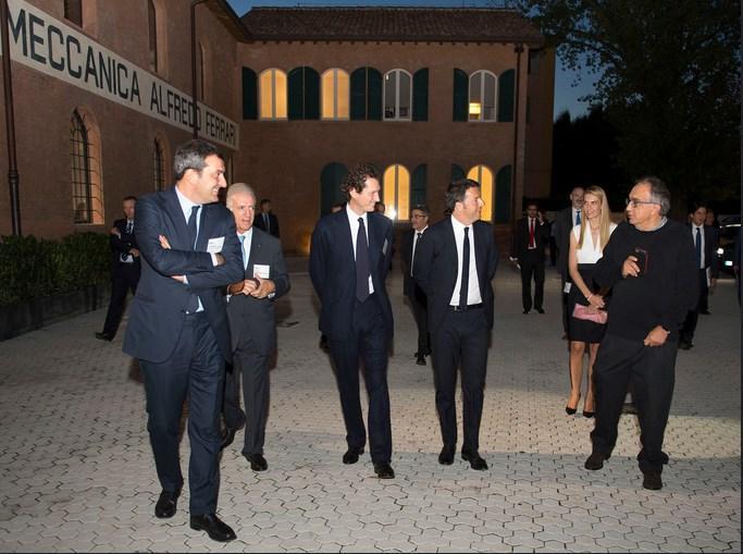 Renzi a Modena, due ore di faccia a faccia con i miliardari Usa 