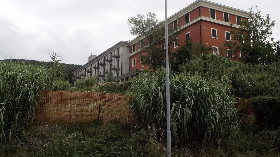 Una veduta dell'albergo Grotta Parlanti a Monsummano