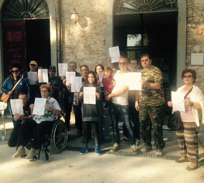 Oltre duecento firme a sostegno di Gagno 