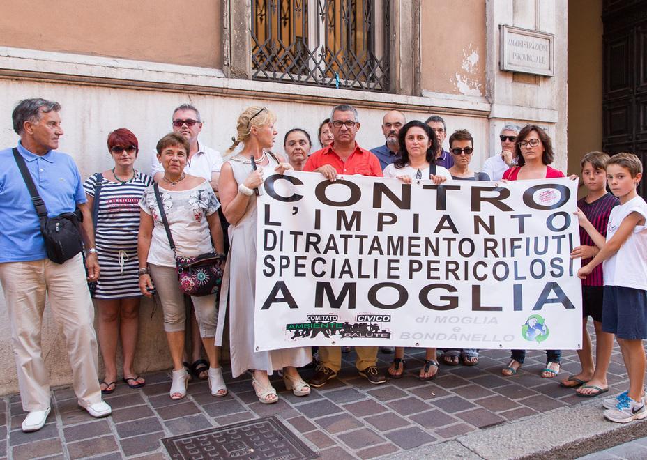 Impianto rifiuti a Moglia solidarietà da tutta Carpi 