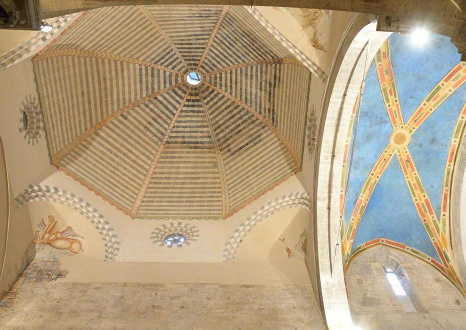 Torna a splendere la cupola bizantina della cattedrale 