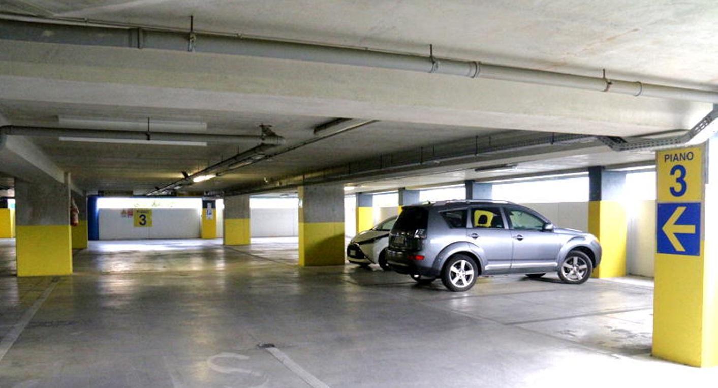 Parcheggio ex Odeon: l'interno (Marzi Pentafoto)