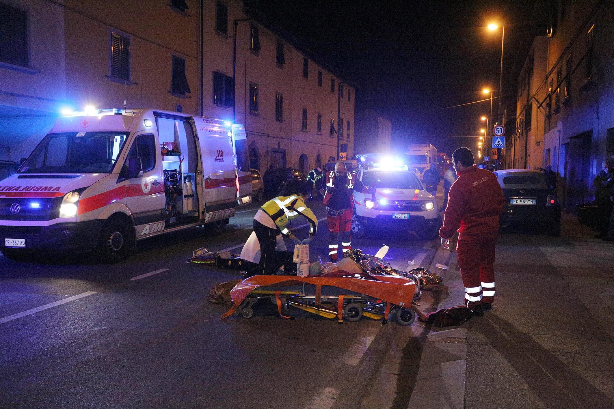Un incidente a Cambiano