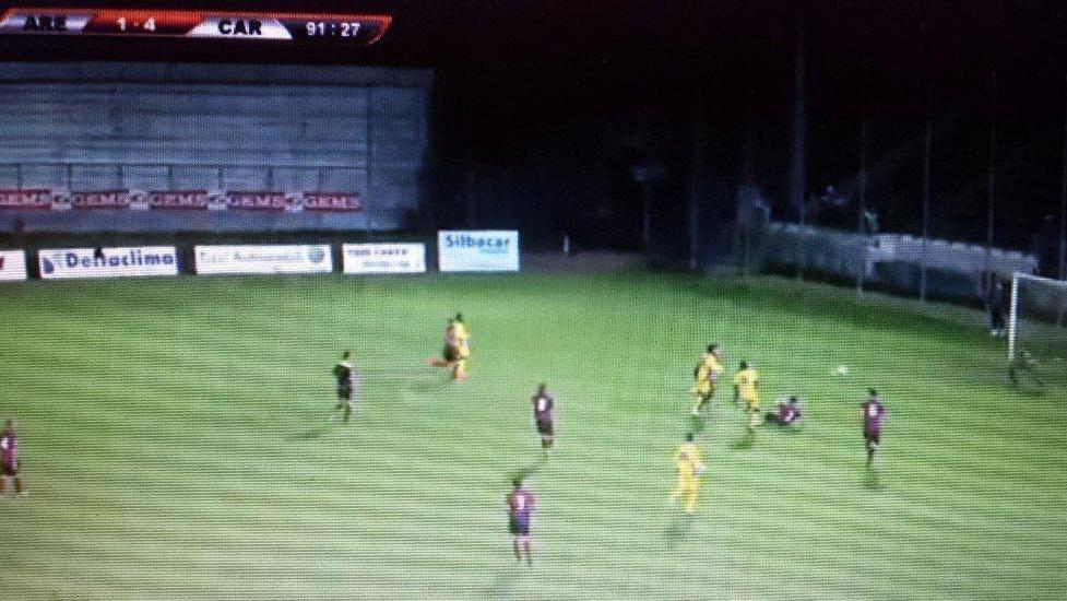 Il gol di Gnahorè che fissa il risultato finale: 4-1
