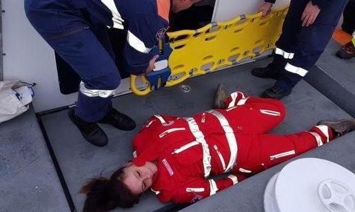 Simulato un soccorso sanitario in mare