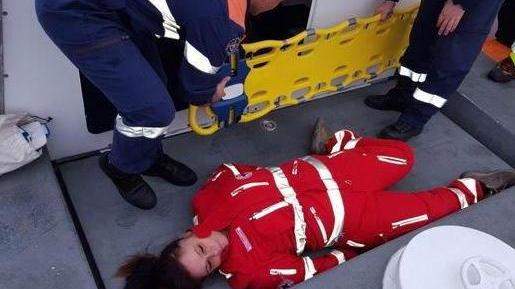Simulato un soccorso sanitario in mare