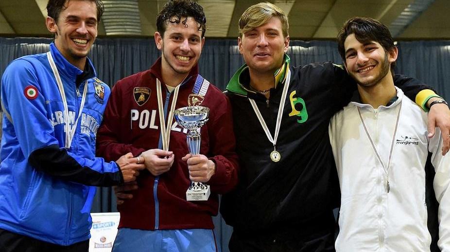 Scherma, è subito super Luperi nella finale-derby con Baldini