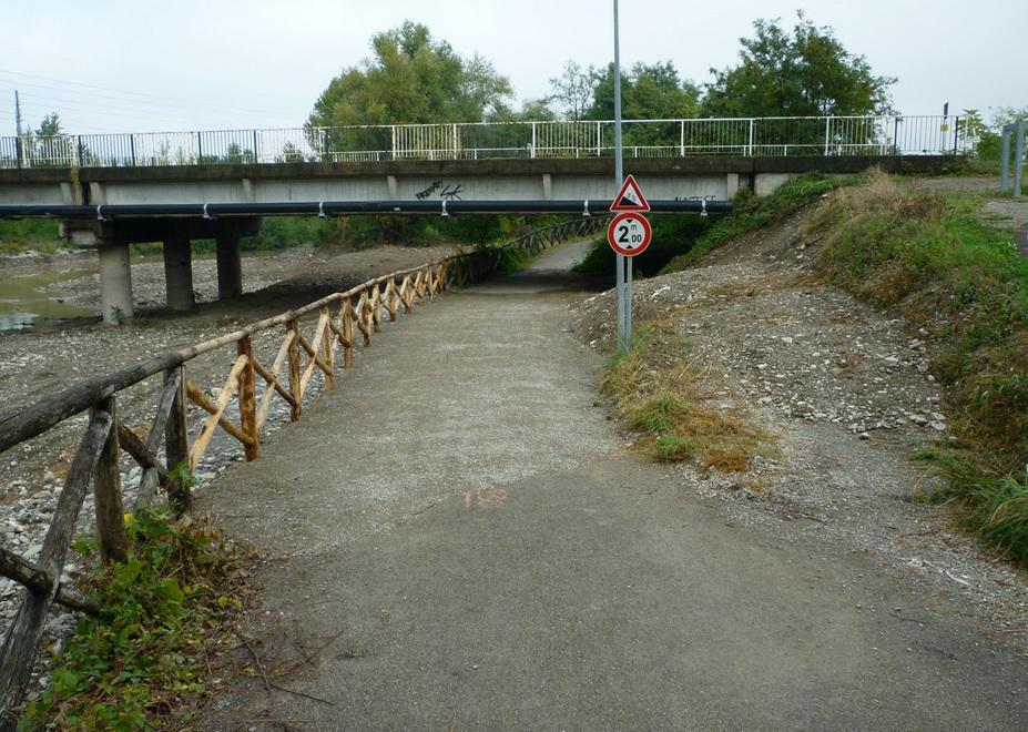 Rifatta la ciclabile sul Tresinaro 