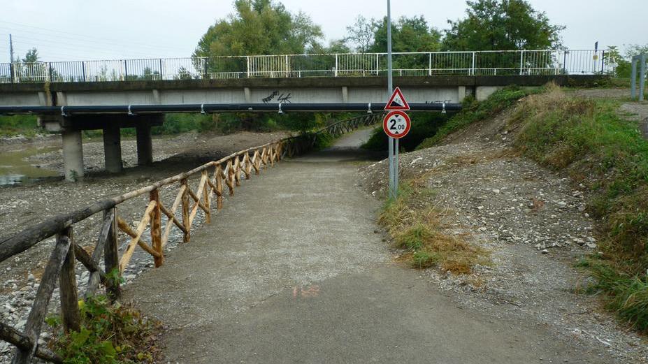 Rifatta la ciclabile sul Tresinaro