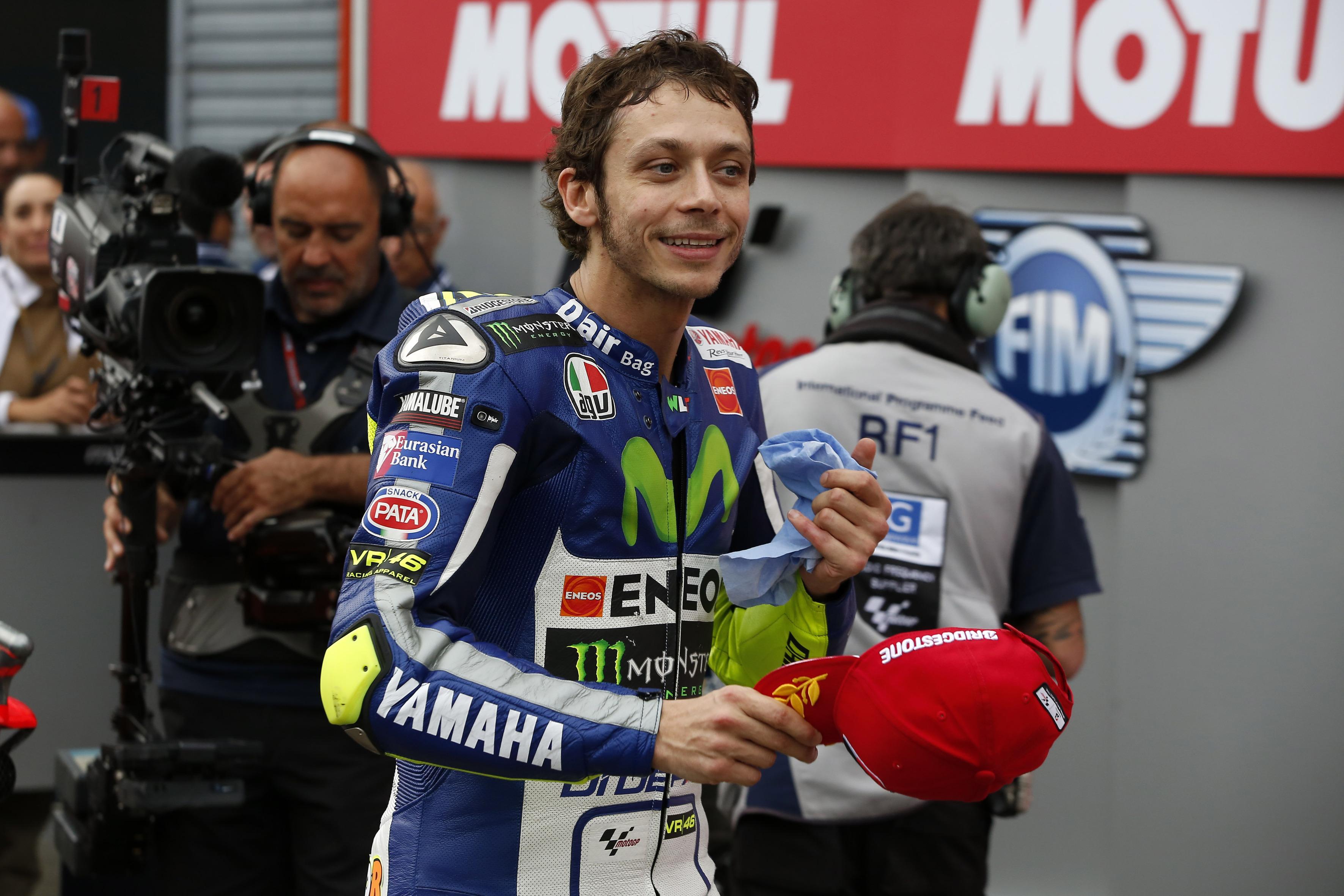 Valentino Rossi, secondo in Giappone