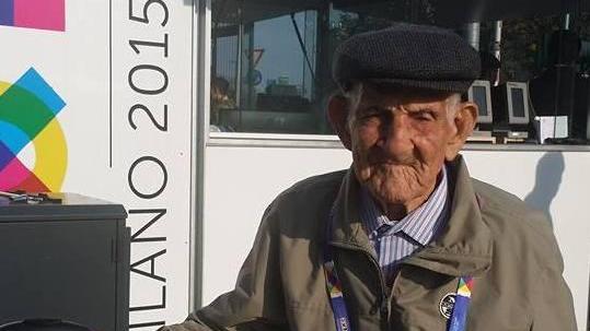 Tziu Giuliu, a 102 anni visita l’Expo 
