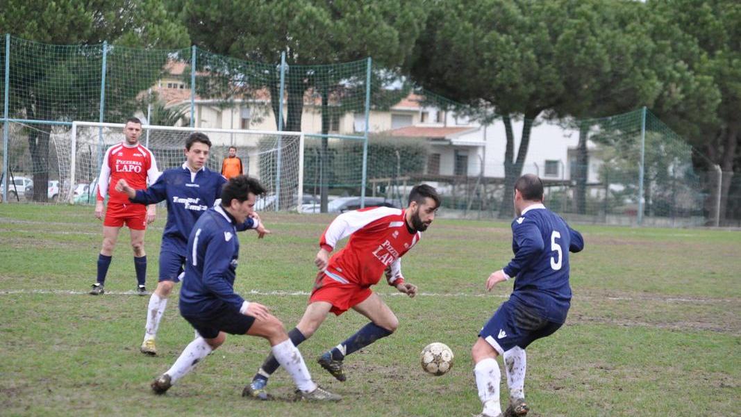 Una partita tra Metano casa e Quercianella