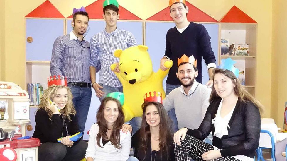 Giocattoli per i bambini ricoverati