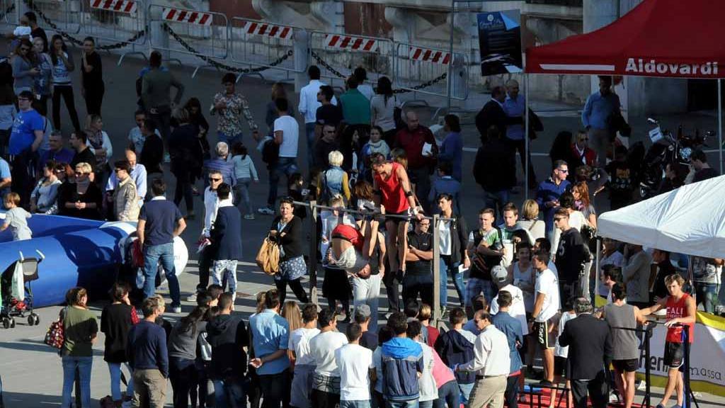 Un momento della manifestazione