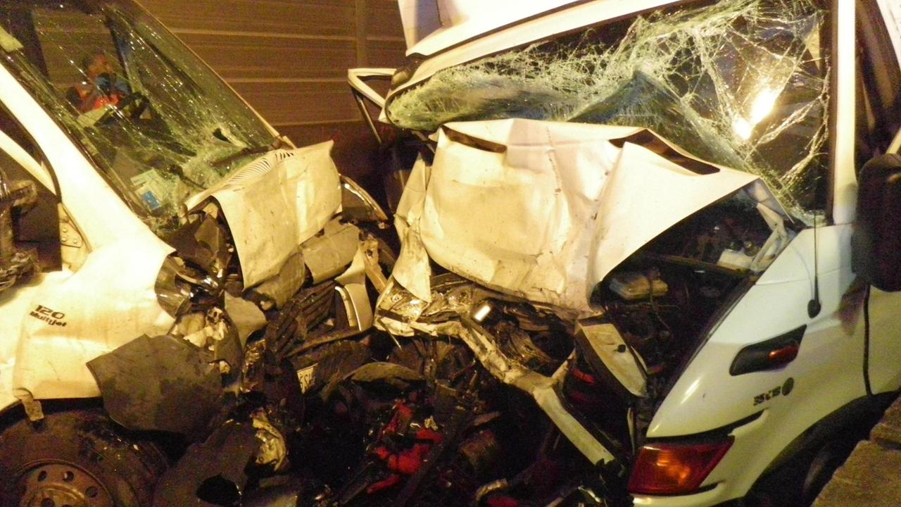 Lo scontro frontale in A7