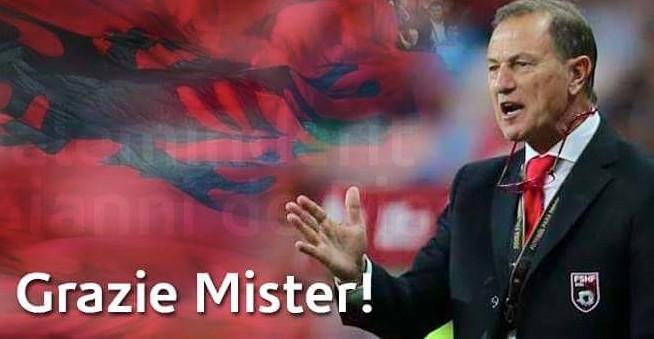 Albania in festa a Ferrara. Cori per Gianni De Biasi 