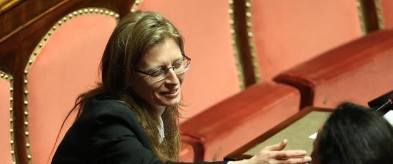 La senatrice Laura Bottici (M5S) in Parlamento