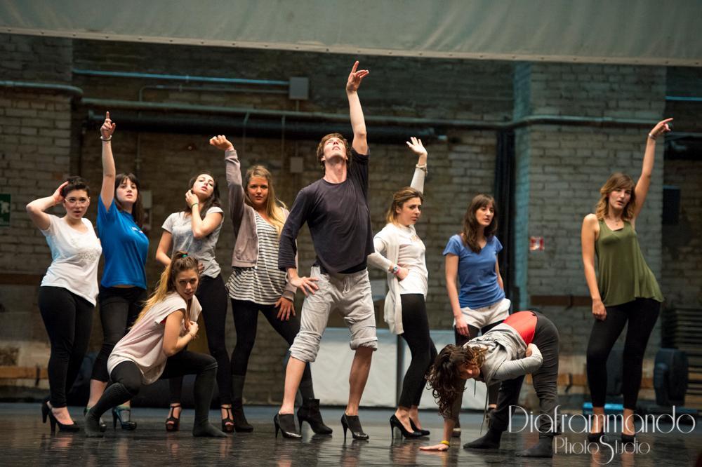 Una scena del musical "Circus" (foto studio Diaframmando) 