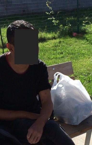 Rubava il pranzo in ospedale, preso 