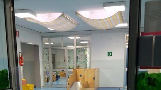 Bacinelle in azione all'asilo nido Snoopy al Marco Polo