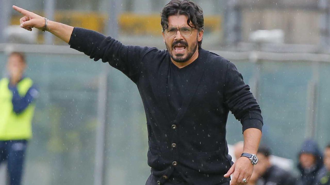 Il tecnico Gattuso