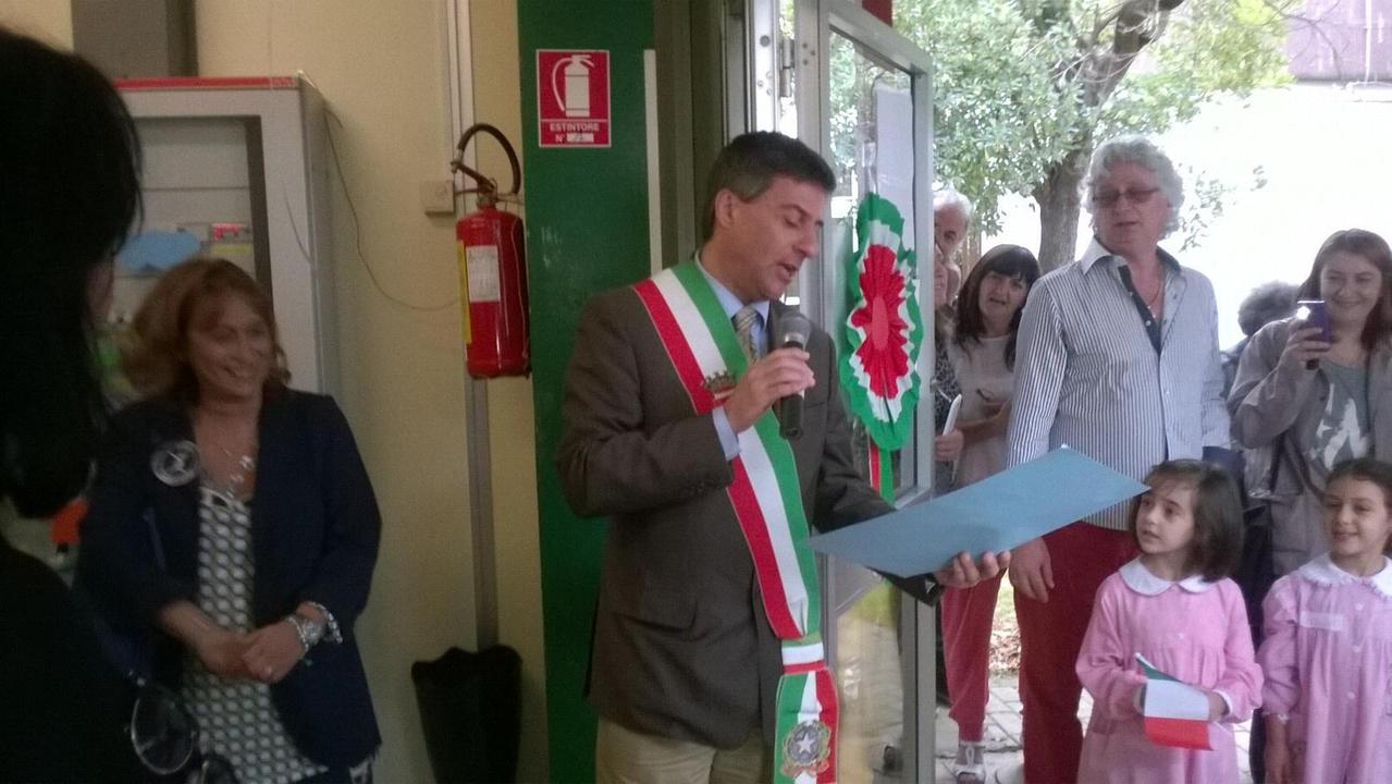 Un momento dell'inaugurazione (foto Bf)