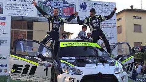 Michelini e Innocenti sul podio del Rally di Pistoia