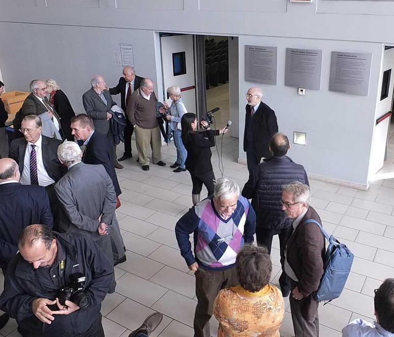 L’aula magna “Fratelli Pontecorvo” 