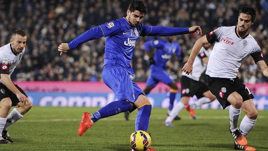 La Juve ritrova Caceres Pogba e Morata in dubbio