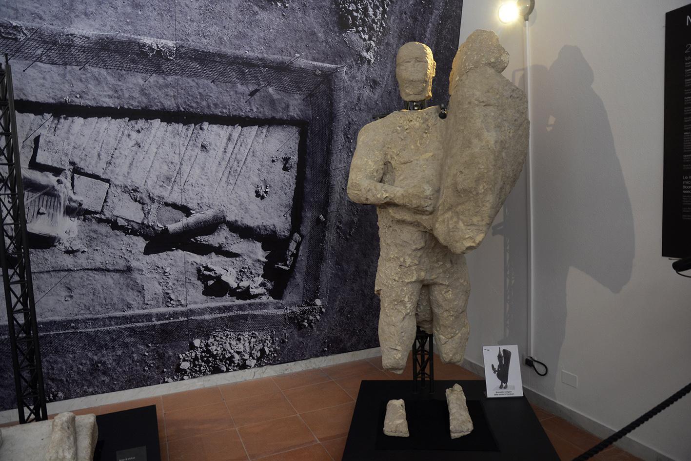 Presentato il 15 ottobre 2015 l'ultimo gigante ritrovato negli scavi di Cabras