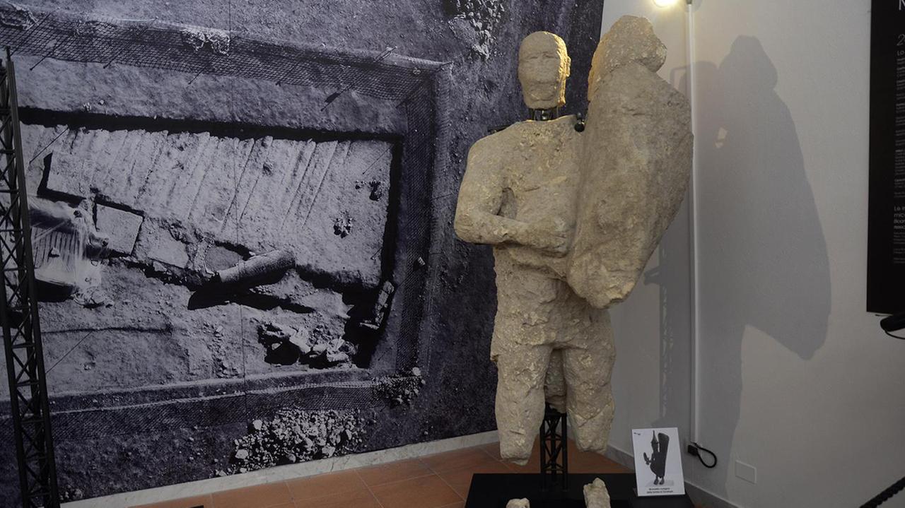 Presentato il 15 ottobre 2015 l'ultimo gigante ritrovato negli scavi di Cabras