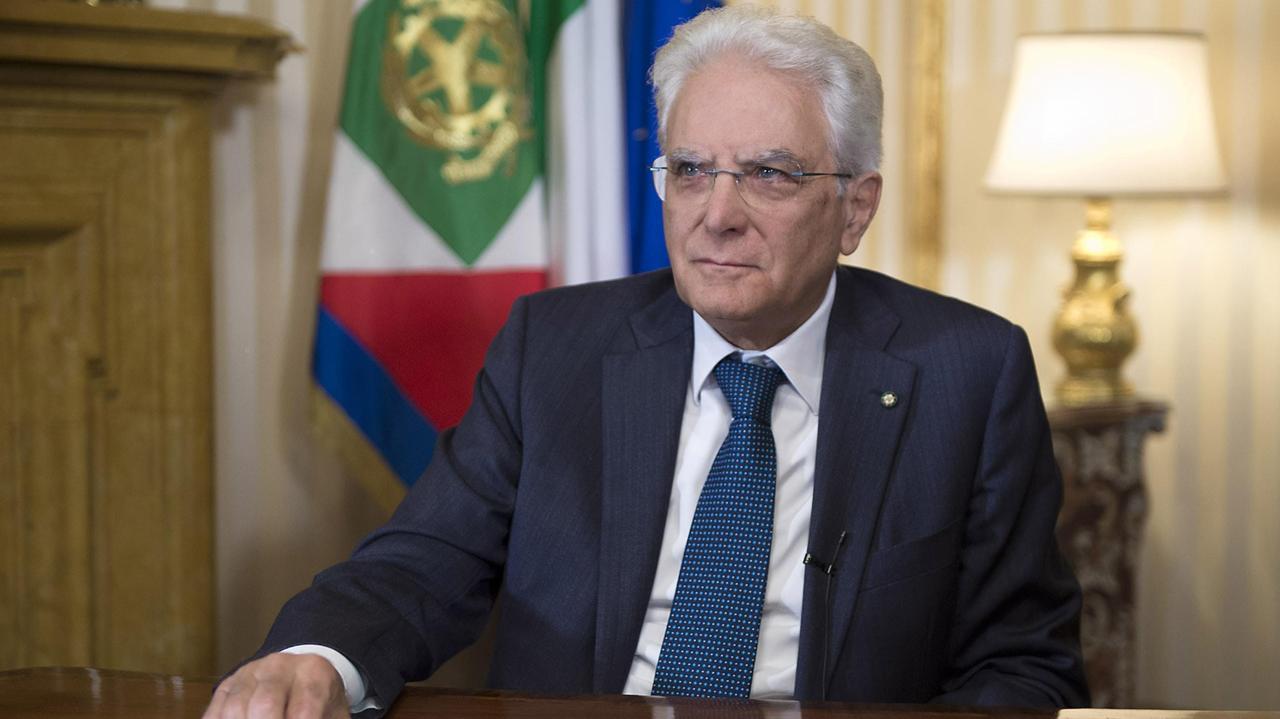 Il presidente della Repubblica, Sergio Mattarella