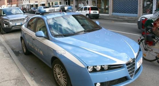 Un intervento della Polizia