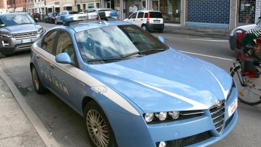 Un intervento della Polizia