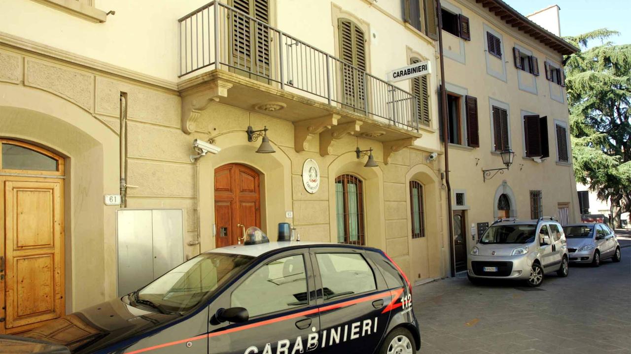 La stazione dei carabinieri di Cerreto Guidi